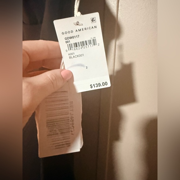 Good American NWT Scuba Corset midi dress - Picture 7 of 7